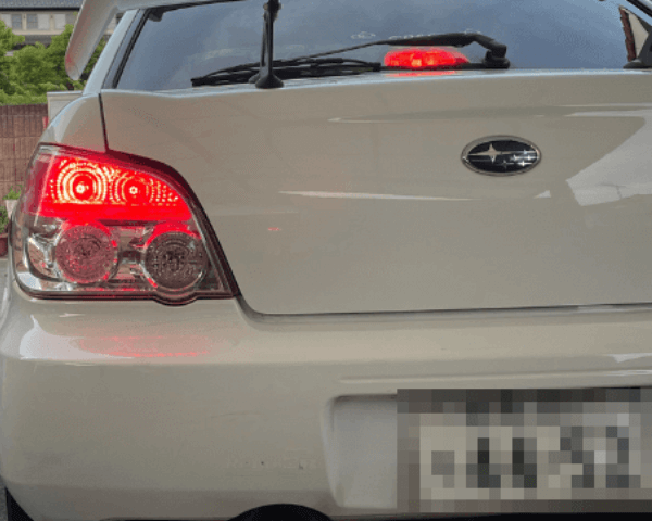 インプレッサ】GDB（G型）のブレーキランプを4灯化するやり方